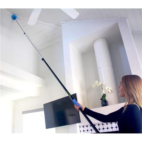 6.5-to-18 Foot Telescopic Extension Pole (25 Ft Reach) pole only - Picture 2 of 7